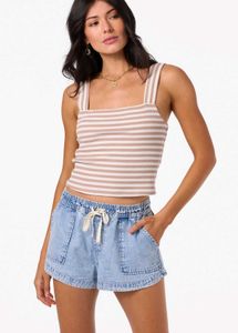 Striped Crop Top