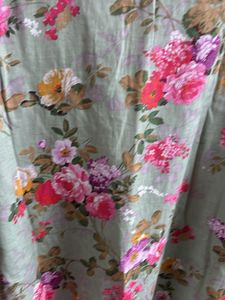 Floral Print Long Sleeve Blouse