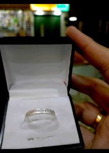 Two  Ring Pure Silver