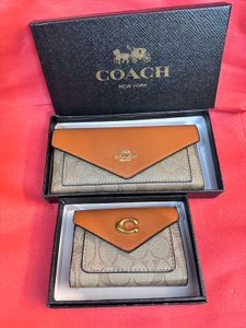 Coach Wallets Set - New in Box