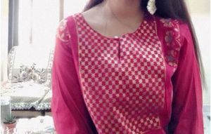 Elegant Red Kurta