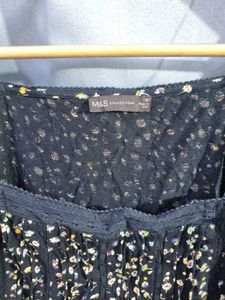 M&amp;S Floral Print Sleeveless Top