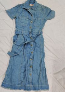 Denim Midi Dress