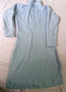 Navy Blue Palazzos Set College Dress