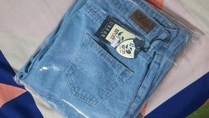 wide leg dark blue jeans all size available new