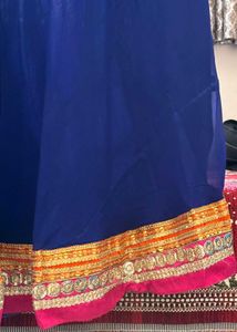Royal Blue Skirt