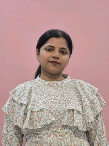 Floral Ruffle Detail Midi Dress