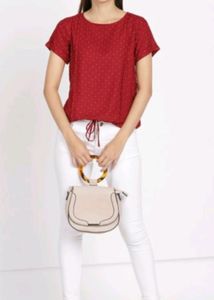 Summer Polka Dot Top