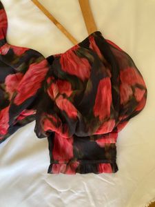 Reclaimed Vintage Floral Ruched Dress