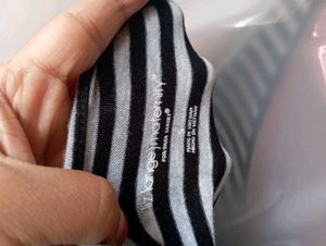 Striped Bodycon Midi Dress