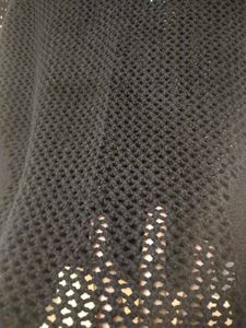 Black Loosely Knitted Top