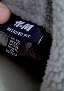 H&amp;M teddy hoodie 🤍