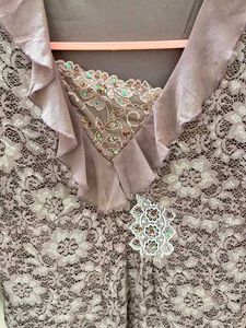 Lavender Lace Blouse