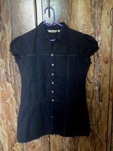 Cute Vintage Black Honey Top♥️