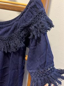 Casual Wear Off Shoulder Top For Women