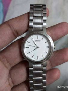 Seiko Orignal Quartz Japan White Dial