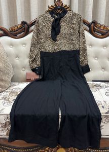 Chic Animal Print Dress