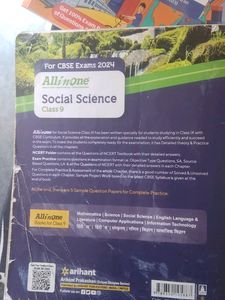 Arihant Social Science Book Of Class 9