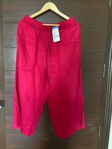 Rangmanch Fuchsia Colour Palazzo (L/XL)