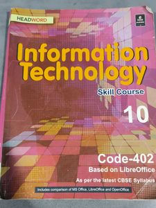 Information technology Class 10 Code 402