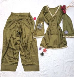 Farsi Salwar &amp; Corset Kurta Set 🫶🏻