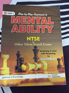 Mental Ability NTSE Book