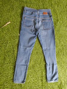 Blue Ripped Women Jeans