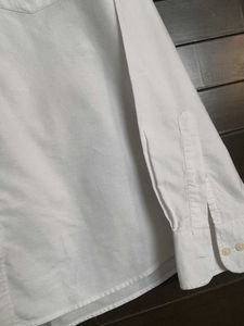 U.S. Polo Assn. Men White Cotton Tailoredfit Shirt