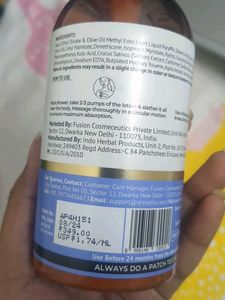 Dr. Sheth&#39;s Kesar Body Lotion