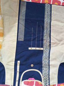 Blue &amp; Beige Tunic Top