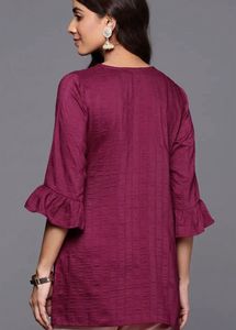 Elegant Maroon Kurta