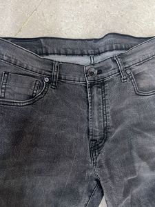 Pepe Jean Faded Black Denim Jeans