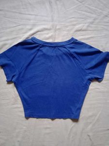 Bonker Blue Baby Tee