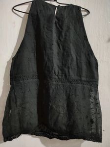 Zara Lace Sleeveless Tops