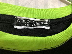 Golden Eagle Black T Shirt