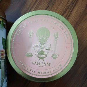 Collectible Vahdam Tea Assorted Tins for Storage