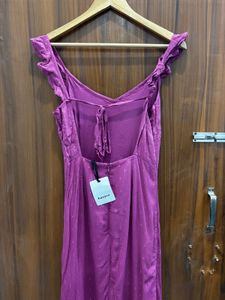 Purple Midi Dress