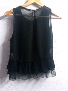Zara Sheer Top