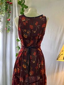 Ajio Sheet Long Dress