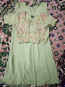 Embroidered Kurta Set