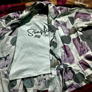 Patterned Nightsuit