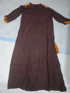 Embroidered Dress with Jacket