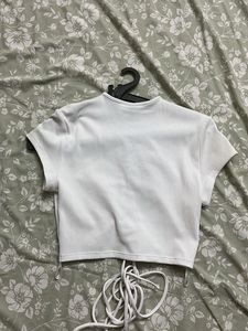 White Crop Top