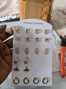 Pack Of 1 Polished Earrings Set