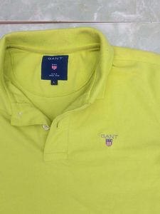 GANT Men&#39;s Lemon Polo Shirt Size L