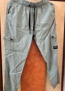 Green Cargo Joggers