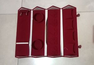 Jewellery Box In Maroon Color