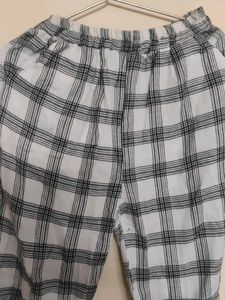 Plaid Casual Pants