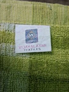 Vijayalaxmi Textiles Green Hand Towel