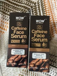Wow Caffine Face Serum